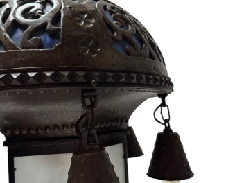 Vienna Secession Art Nouveau Chandelier Austria, 1900s